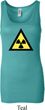 Ladies Fallout Tanktop Radioactive Triangle Longer Length Tank Top