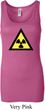 Ladies Fallout Tanktop Radioactive Triangle Longer Length Tank Top