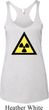 Ladies Fallout Tanktop Radioactive Triangle Tri Blend Racerback Tank