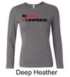Ladies Fitness Shirt Buck Furpees Long Sleeve Tee T-Shirt