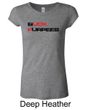 Ladies Fitness Shirt Buck Furpees Longer Length Tee T-Shirt