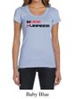 Ladies Fitness Shirt Buck Furpees Scoop Neck Tee T-Shirt