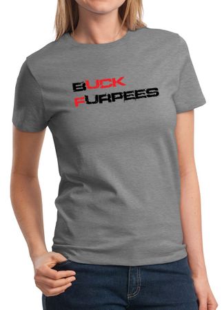 Ladies Fitness Shirt Buck Furpees Tee T-Shirt