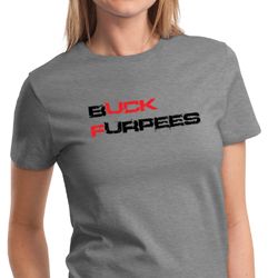Ladies Fitness Shirt Buck Furpees Tee T-Shirt