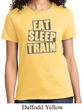 Ladies fitness Shirt Eat Sleep Train Tee T-Shirt