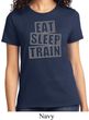 Ladies fitness Shirt Eat Sleep Train Tee T-Shirt