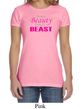 Ladies Fitness Shirt Every Beauty Needs a Beast Crewneck Tee T-Shirt