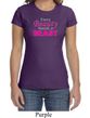 Ladies Fitness Shirt Every Beauty Needs a Beast Crewneck Tee T-Shirt