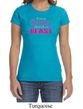 Ladies Fitness Shirt Every Beauty Needs a Beast Crewneck Tee T-Shirt