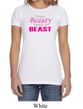 Ladies Fitness Shirt Every Beauty Needs a Beast Crewneck Tee T-Shirt