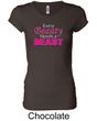 Ladies Fitness Shirt Every Beauty Needs a Beast Longer Length Tee