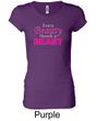 Ladies Fitness Shirt Every Beauty Needs a Beast Longer Length Tee