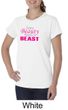 Ladies Fitness Shirt Every Beauty Needs a Beast Organic Tee T-Shirt