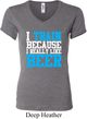 Ladies Fitness Shirt I Train For Beer V-neck Tee T-Shirt