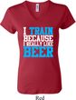 Ladies Fitness Shirt I Train For Beer V-neck Tee T-Shirt