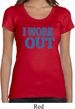 Ladies Fitness Shirt I Work Out Scoop Neck Tee T-Shirt