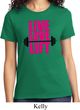 Ladies Fitness Shirt Live Love Lift Tee T-Shirt