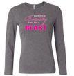 Ladies Fitness Shirt Look Like a Beauty Long Sleeve Tee T-Shirt