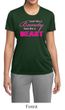 Ladies Fitness Shirt Look Like a Beauty Moisture Wicking Tee T-Shirt