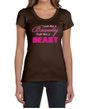 Ladies Fitness Shirt Look Like a Beauty Scoop Neck Tee T-Shirt