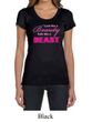 Ladies Fitness Shirt Look Like a Beauty Scoop Neck Tee T-Shirt