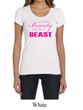 Ladies Fitness Shirt Look Like a Beauty Scoop Neck Tee T-Shirt