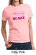 Ladies Fitness Shirt Look Like a Beauty Train Like a Beast Tee T-Shirt