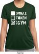 Ladies Fitness Shirt Single Taken Gym Moisture Wicking Tee T-Shirt