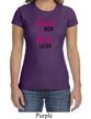 Ladies Fitness Shirt Squat Now Wine Later Crewneck Tee T-Shirt