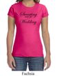 Ladies Fitness Shirt Sweating For My Wedding Crewneck Tee T-Shirt