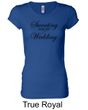 Ladies Fitness Shirt Sweating For My Wedding Longer Length Tee T-Shirt