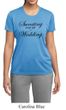 Ladies Fitness Shirt Sweating For My Wedding Moisture Wicking Tee