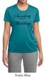 Ladies Fitness Shirt Sweating For My Wedding Moisture Wicking Tee