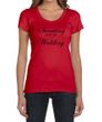 Ladies Fitness Shirt Sweating For My Wedding Scoop Neck Tee T-Shirt
