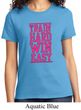 Ladies Fitness Shirt Train Hard Win Easy Tee T-Shirt