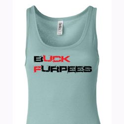 Ladies Fitness Tanktop Buck Furpees Longer Length Tank Top