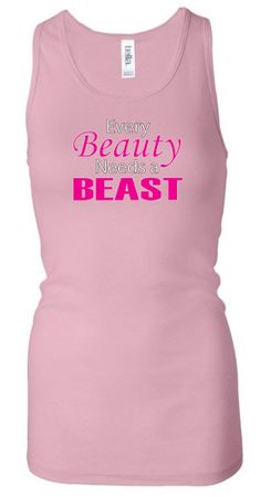 Ladies Fitness Tanktop Every Beauty Longer Length Racerback Tank Top