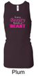 Ladies Fitness Tanktop Every Beauty Longer Length Racerback Tank Top