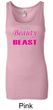 Ladies Fitness Tanktop Every Beauty Need a Beast Longer Length Tank