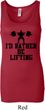 Ladies Fitness Tanktop I Rather Be Lifting Longer Length Tank Top