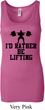 Ladies Fitness Tanktop I Rather Be Lifting Longer Length Tank Top