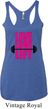 Ladies Fitness Tanktop Live Love Lift Tri Blend Racerback Tank Top