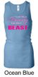 Ladies Fitness Tanktop Look Like a Beauty Longer Length Racerback Tank