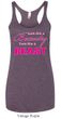 Ladies Fitness Tanktop Look Like a Beauty Tri Blend Racerback Tank Top