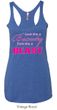 Ladies Fitness Tanktop Look Like a Beauty Tri Blend Racerback Tank Top