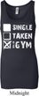 Ladies Fitness Tanktop Single Taken At The Gym Longer Length Tank Top