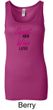 Ladies Fitness Tanktop Squat Now Wine Later Longer Length Tank Top