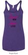 Ladies Fitness Tanktop Squat Now Wine Later Tri Blend Racerback Tank