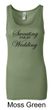 Ladies Fitness Tanktop Sweating For My Wedding Longer Length Tank Top