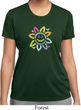 Ladies Flower Shirt Sunflower Moisture Wicking Tee T-Shirt